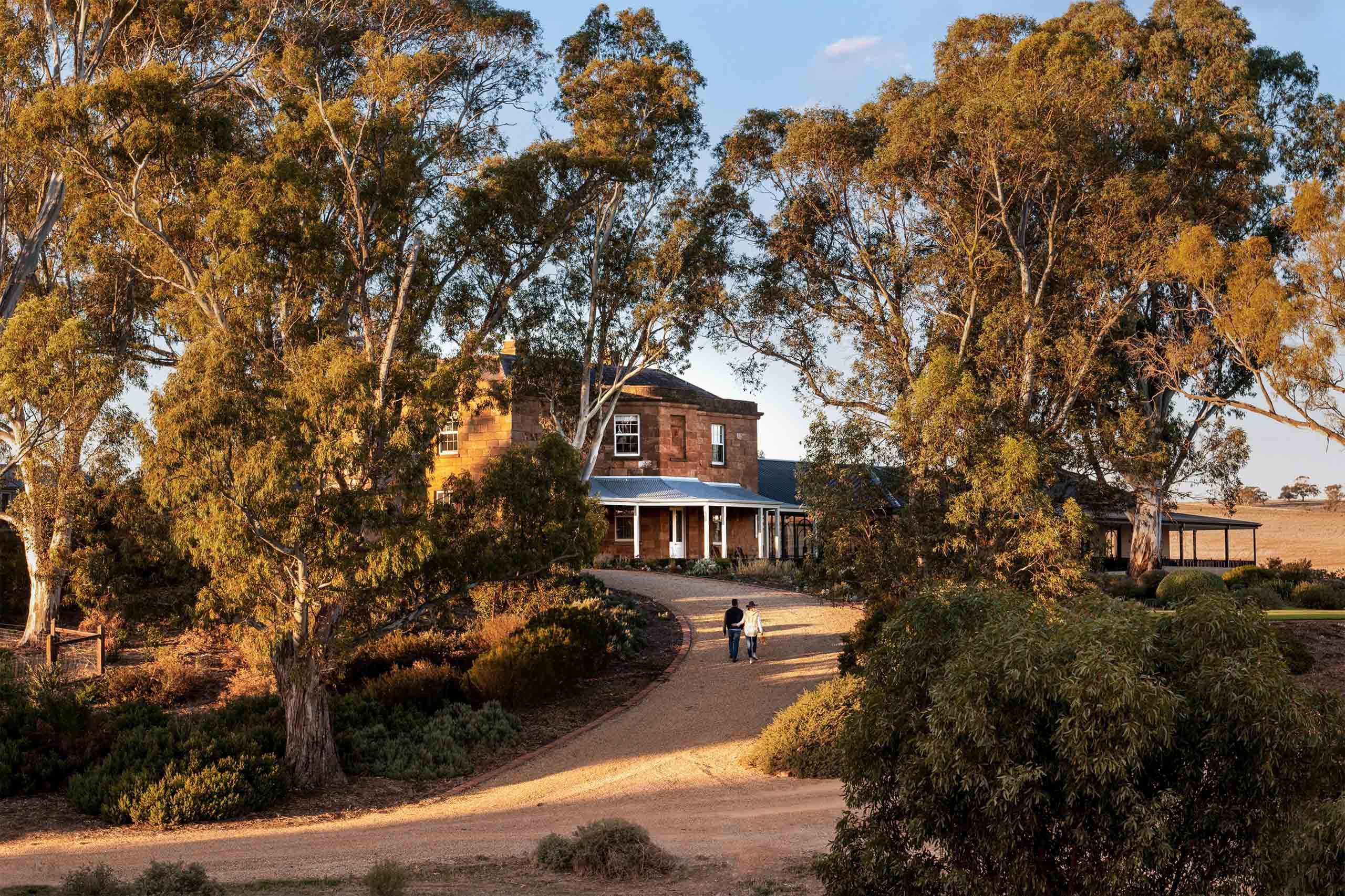 External view of Kingsford The Barossa nestled in within trees