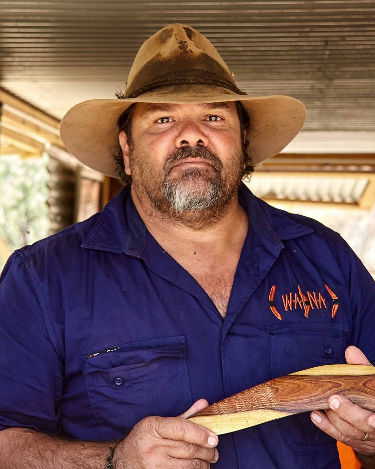 Kristian Coulthard, one of many Aboriginal Australians, South Australia, Australia