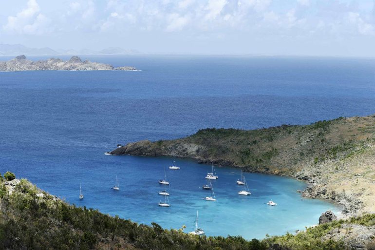 Colombier bay in St. Barts
