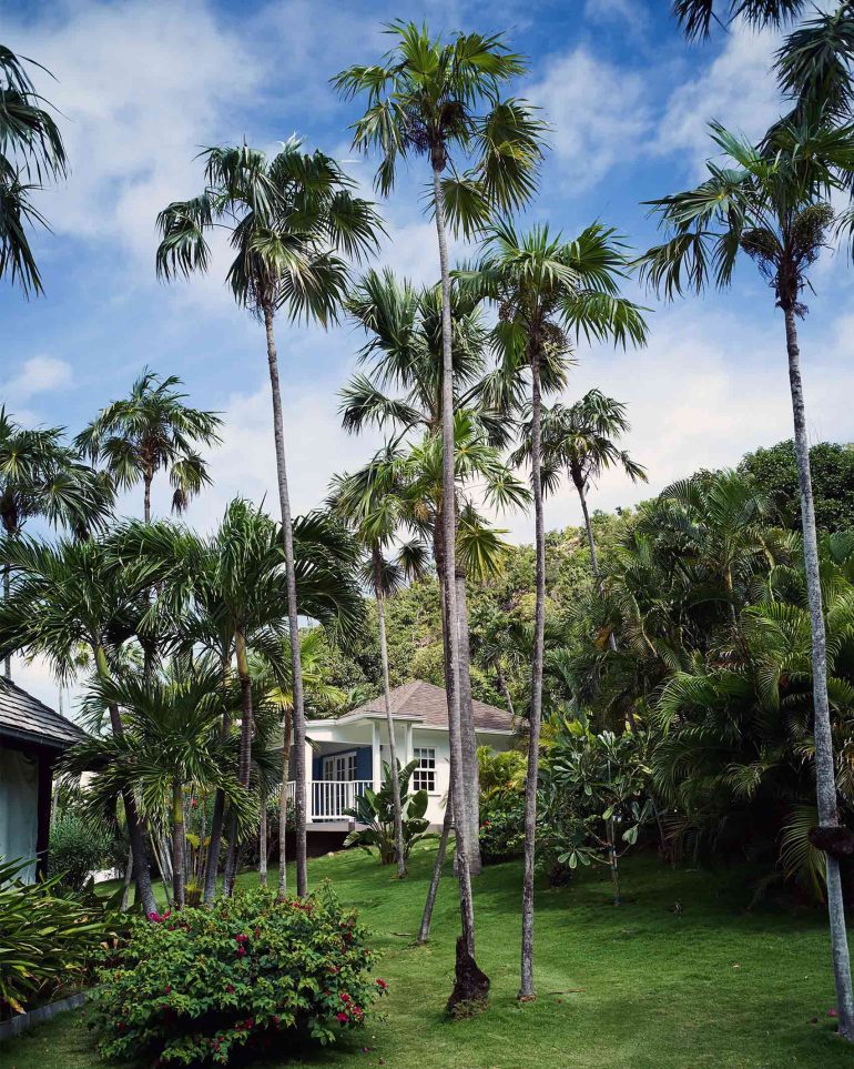 A villa in the gardens at the Cheval Blanc St-Barth, Isle de France, St. Barts