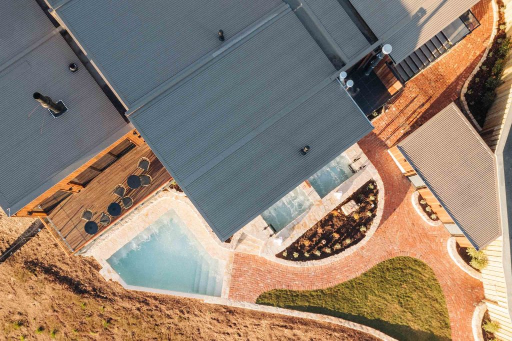 Birdseye view of Sequoia Lodge, Adelaide, Australia