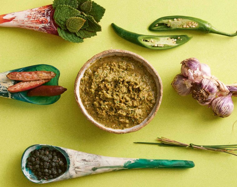 Spices used at Warndu, South Australia food, Australia