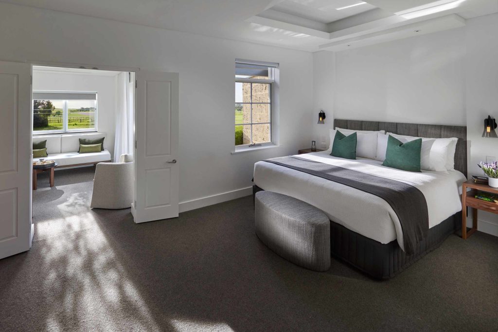Bright bedroom suite at The Louise, Barossa Valley, Australia