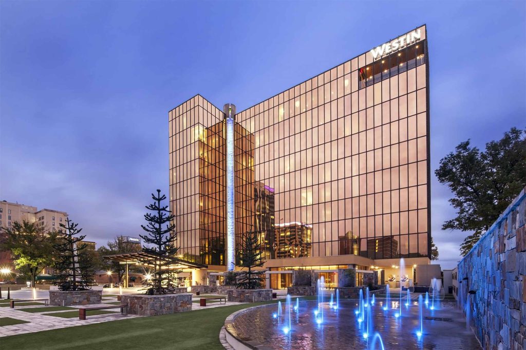 Exterior of The Westin Chattanooga, Chattanooga, Tennessee, USA