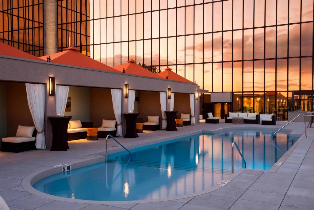 The pool at The Westin Chattanooga, Chattanooga, Tennessee, USA