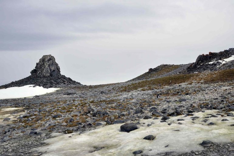 Landscape of the South Shetland Islands, Antarctica