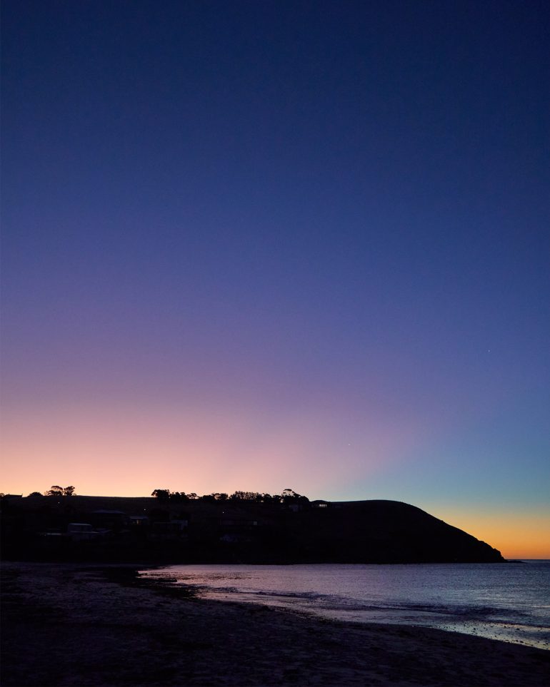 Spectacular evening light over Myponga Beach, Australia