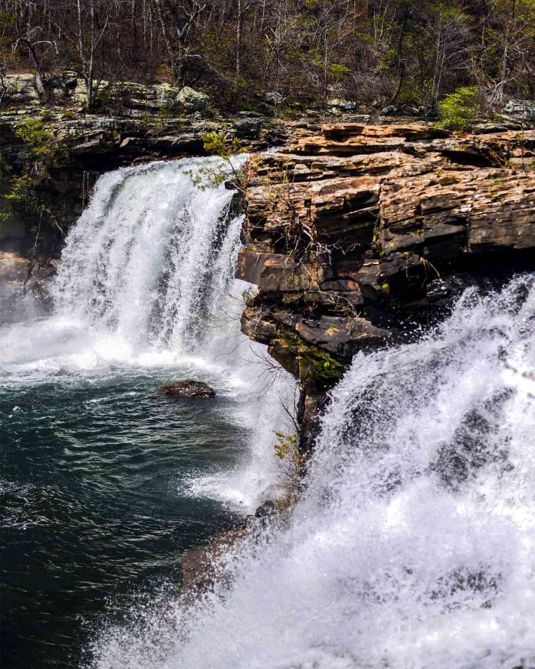 View of the Tennessee Falls on the Trail of tears, Tennessee, USA