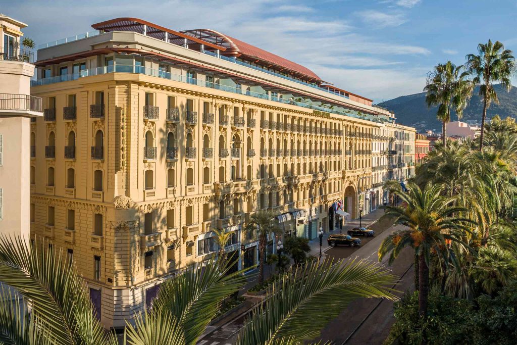 Exterior of the Anantara Plaza Nice Hotel, Nice, France