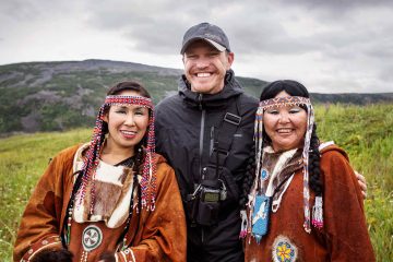 Conrad Combrink on an expedition with Silversea