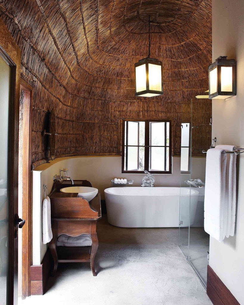 A bathroom at Shambala Private Game Reserve, Vaalwater, South Africa