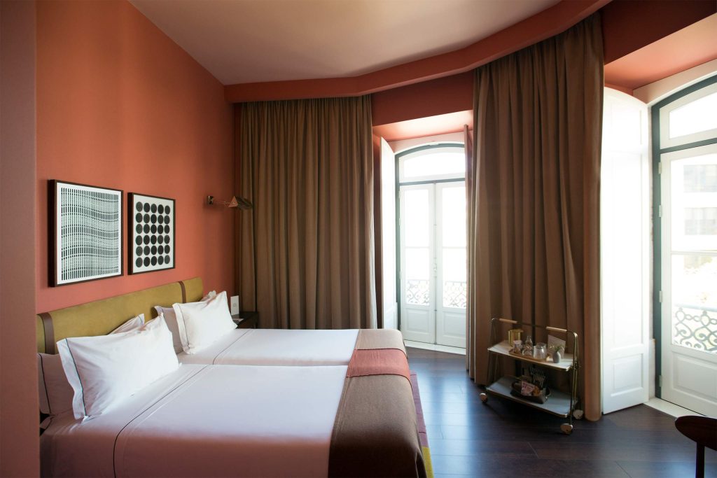 A bedroom at The Vintage Hotel and Spa, Lisbon, Portugal