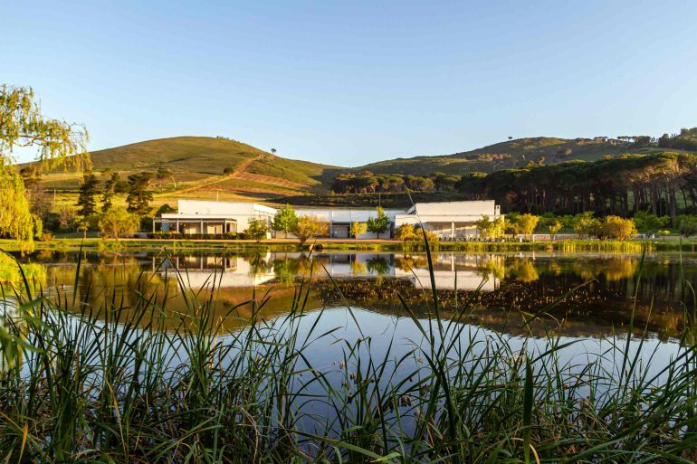 Exterior view of Morgenster Estate, Western Cape, South Africa