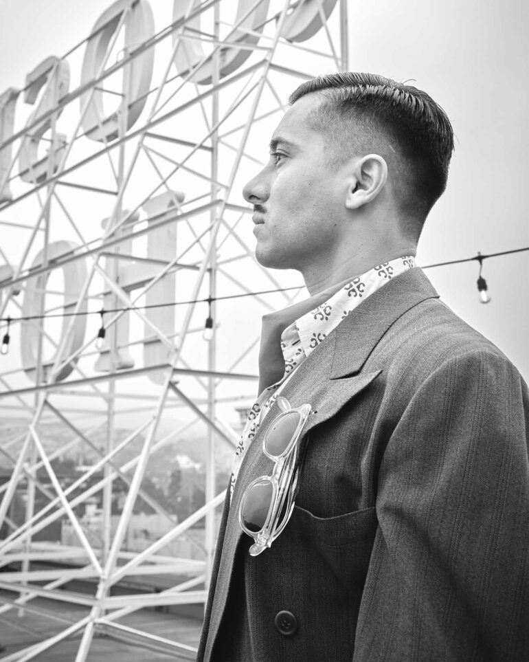 Portrait of David Padilla in California, USA