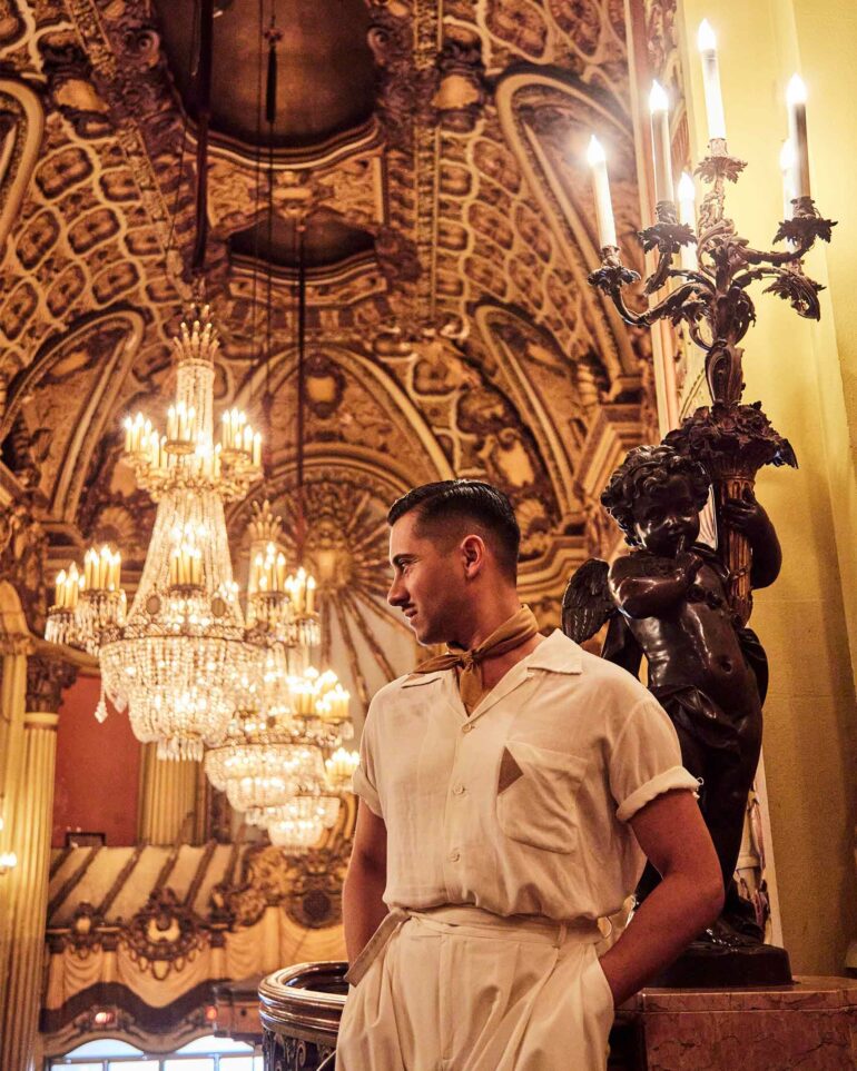 David Padilla at the Los Angeles Theatre, California, USA