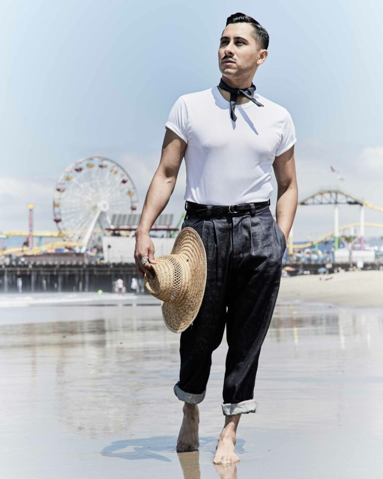David Padilla in Santa Monica Beach, California, USA