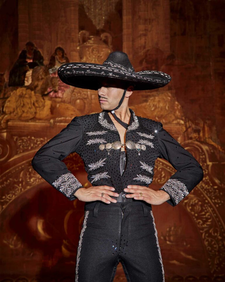 David Padilla on stage at the Los Angeles Theatre, California, USA