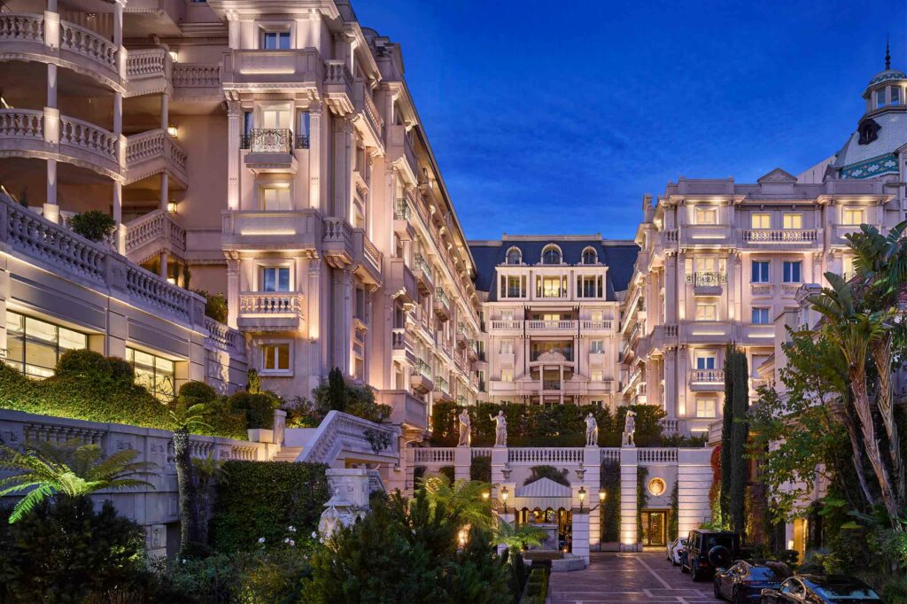 Exterior of the Hotel Metropole Monte-Carlo, Monte Carlo, Monaco