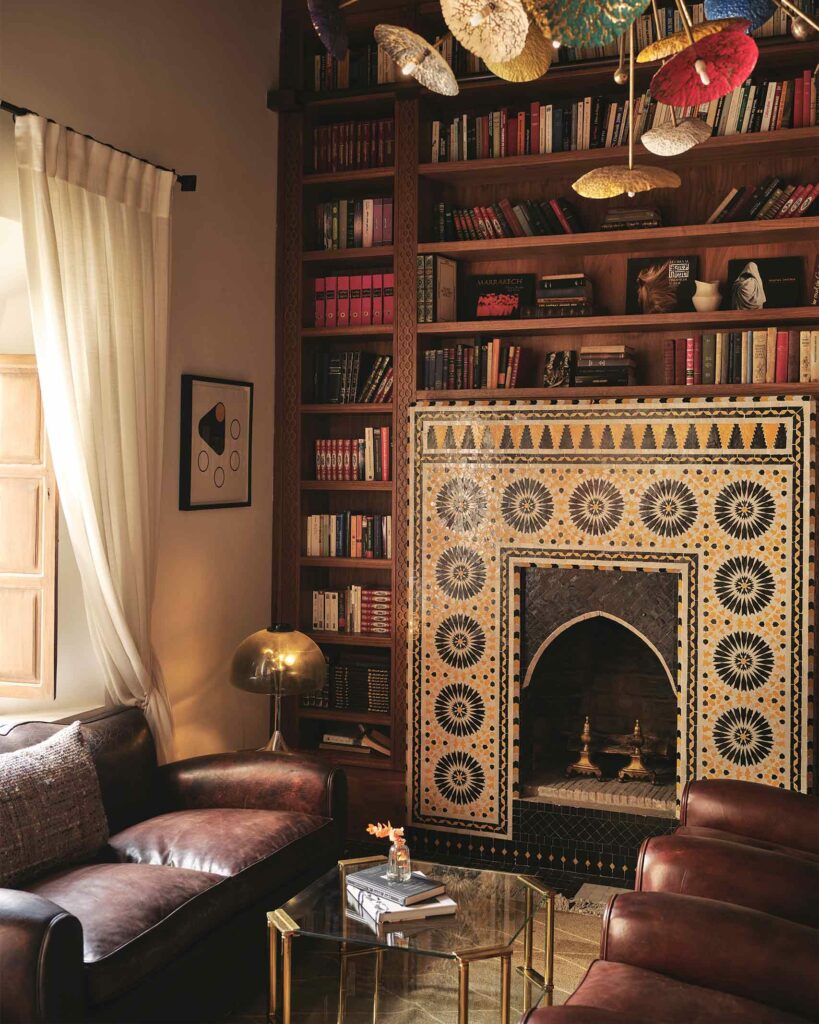 Oriental interior design in Morocco