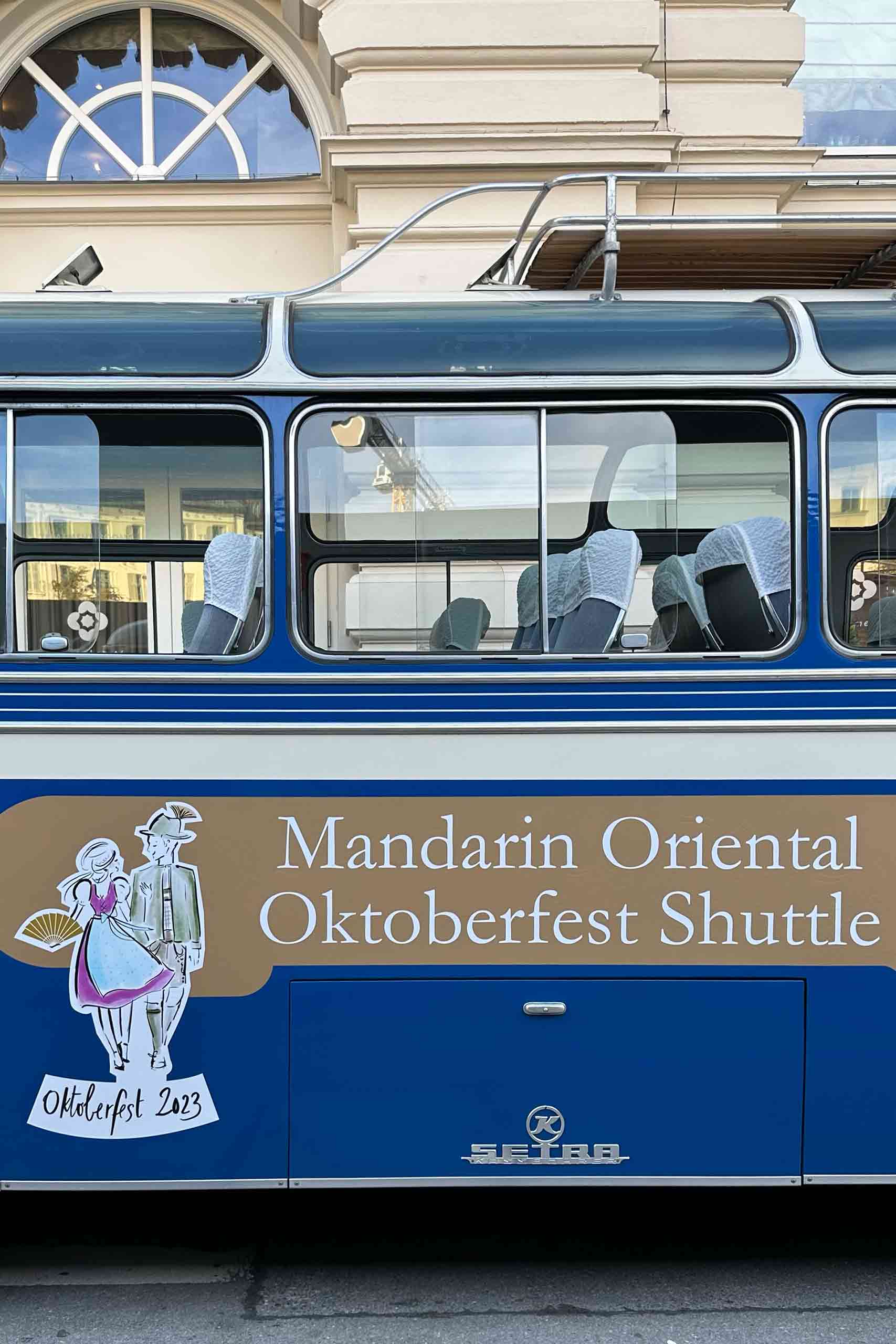 Mandarin Oriental Oktoberfest Shuttle.