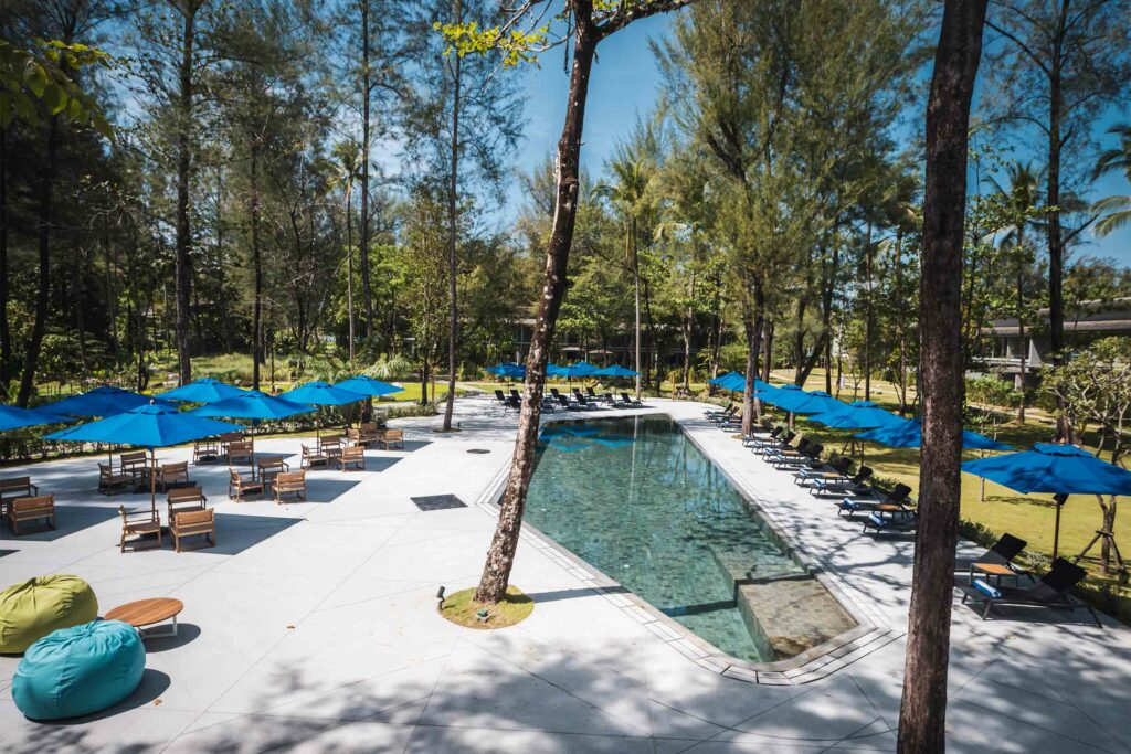 One of the pools at the Avani+ Khao Lak Resort, Khao Lak, Thailand