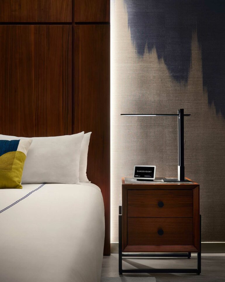 Interior design detail, Gansevoort Meatpacking NYC, NYC, USA