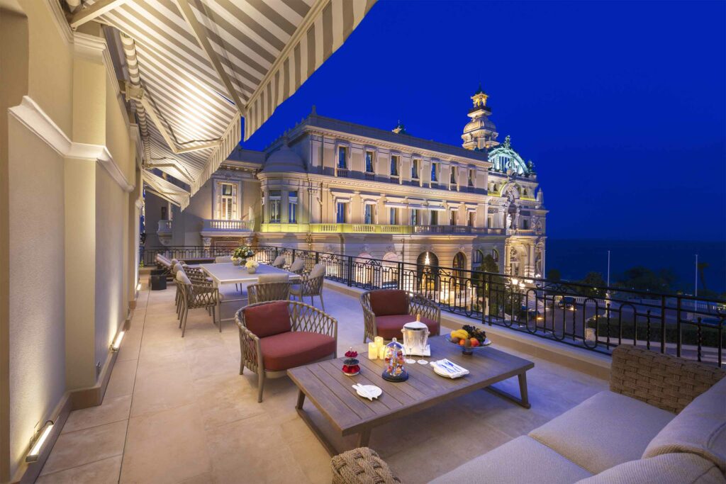 View towards the Opera in Monaco