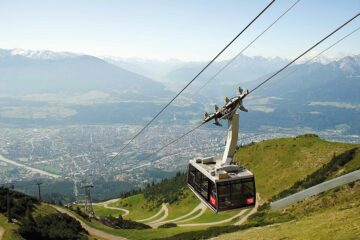 Cablecar in Innsbruck, Austria