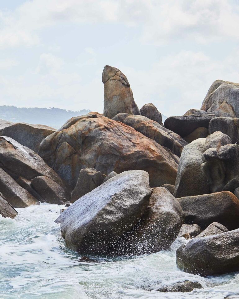 The Hin Ta Rock in Koh Samui, Thailand