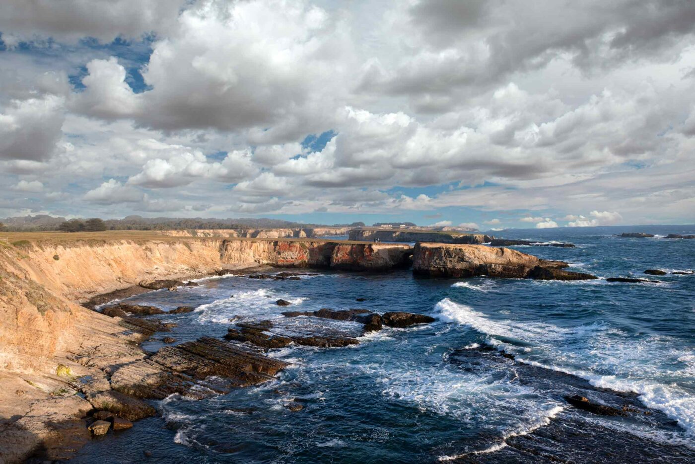 Mendocino coastline, Northern California, California, USA.