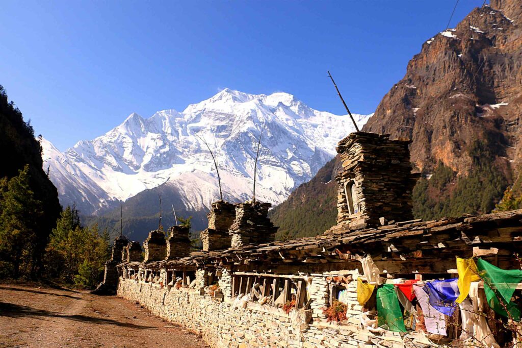 High-altitude scenery visitors can experience on a luxury tour with Raj Tamang of Responsible Adventures