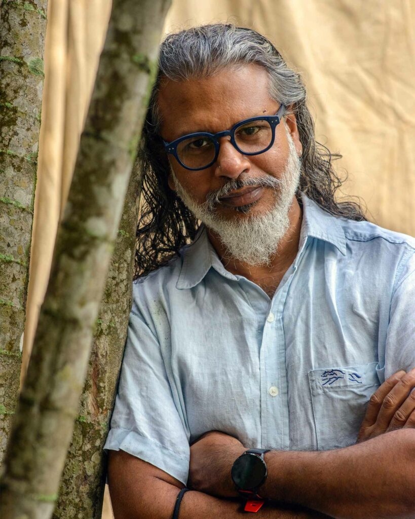 Portrait of author Shenan Karunatilaka