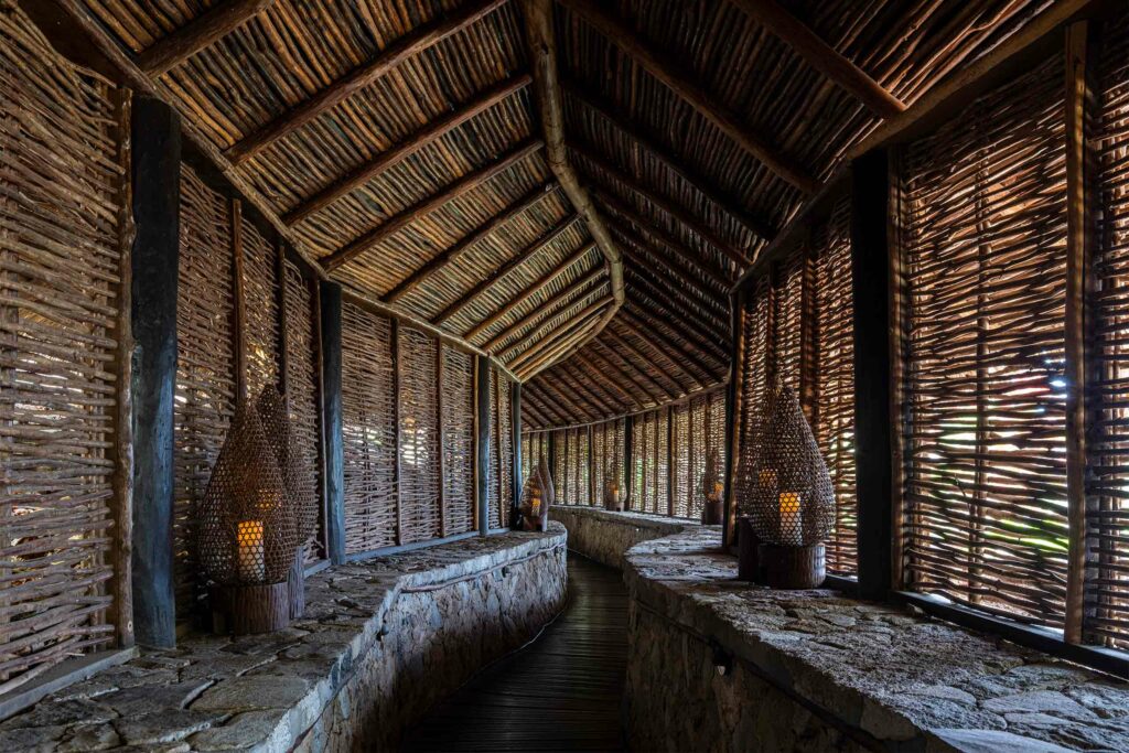 Entrance to the Rainforest Spa, Saint Lucia