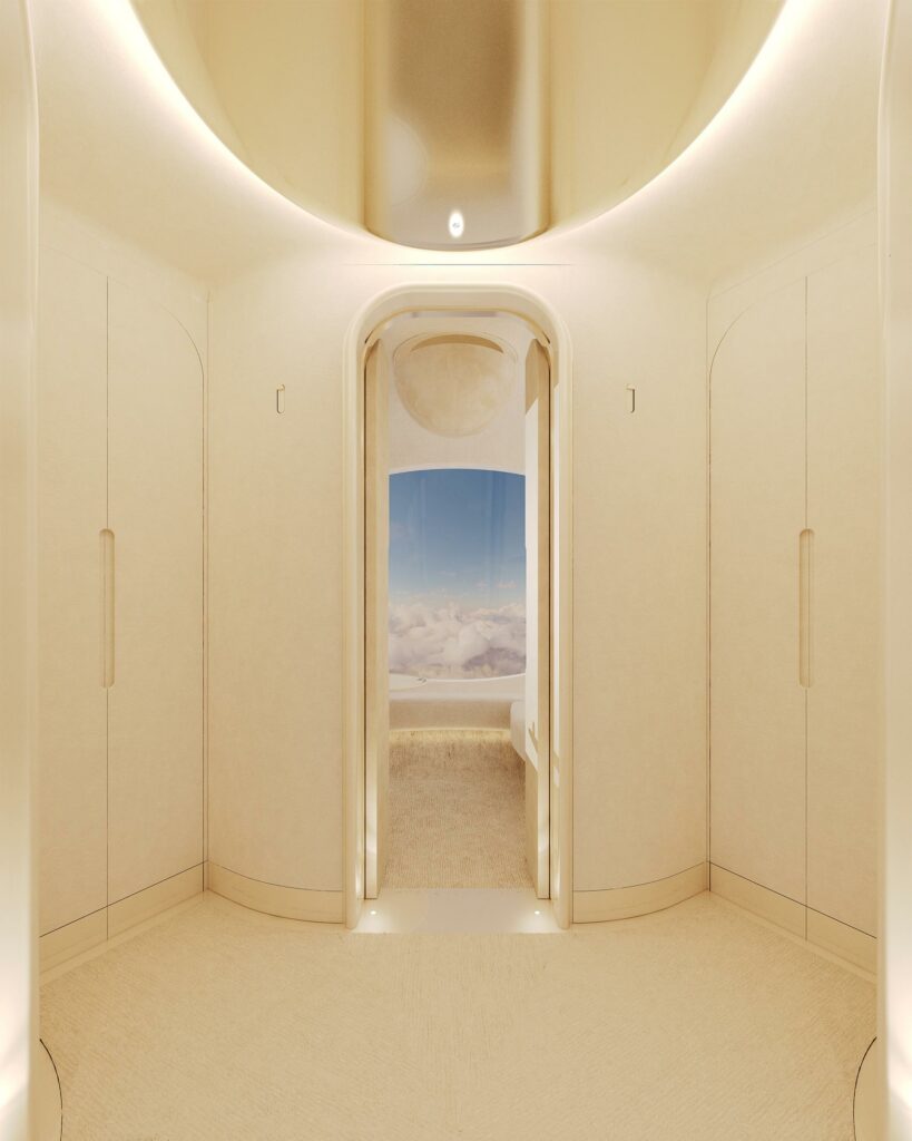 Interiors of the Zephalto capsule