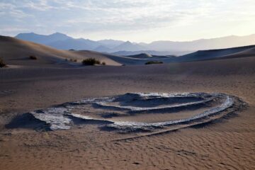 Death Valley landscape in the northern Mojave Desert, California, USA.