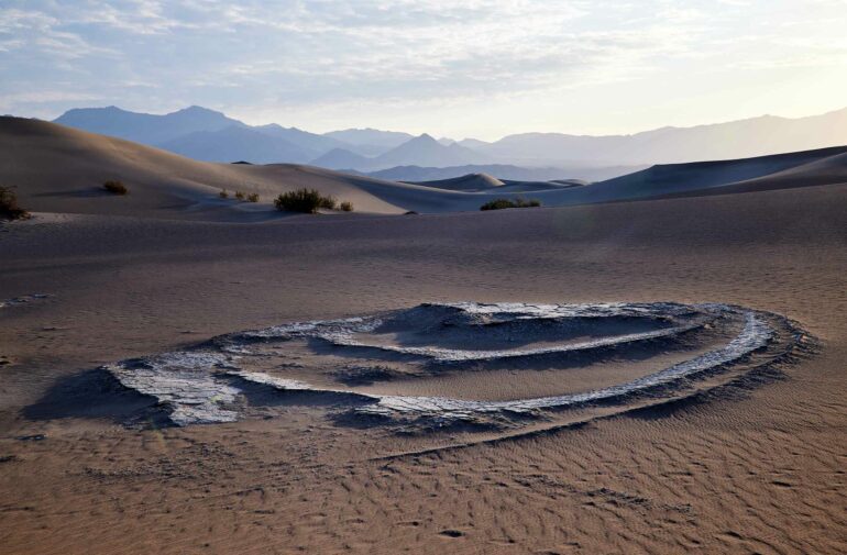 Death Valley landscape in the northern Mojave Desert, California, USA.