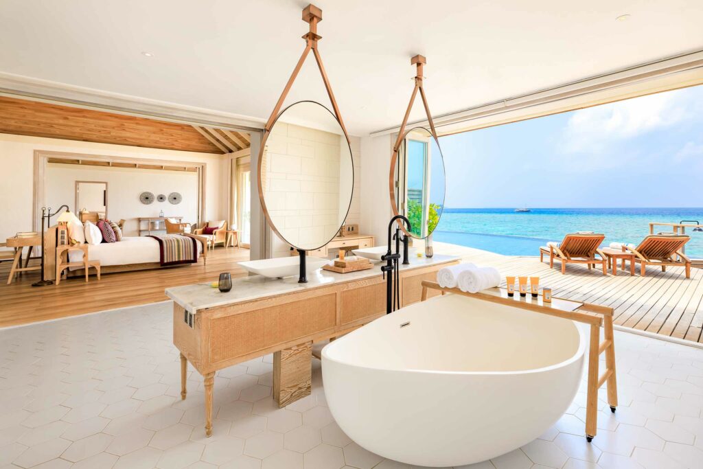 Bathroom at Milaidhoo, The Maldives