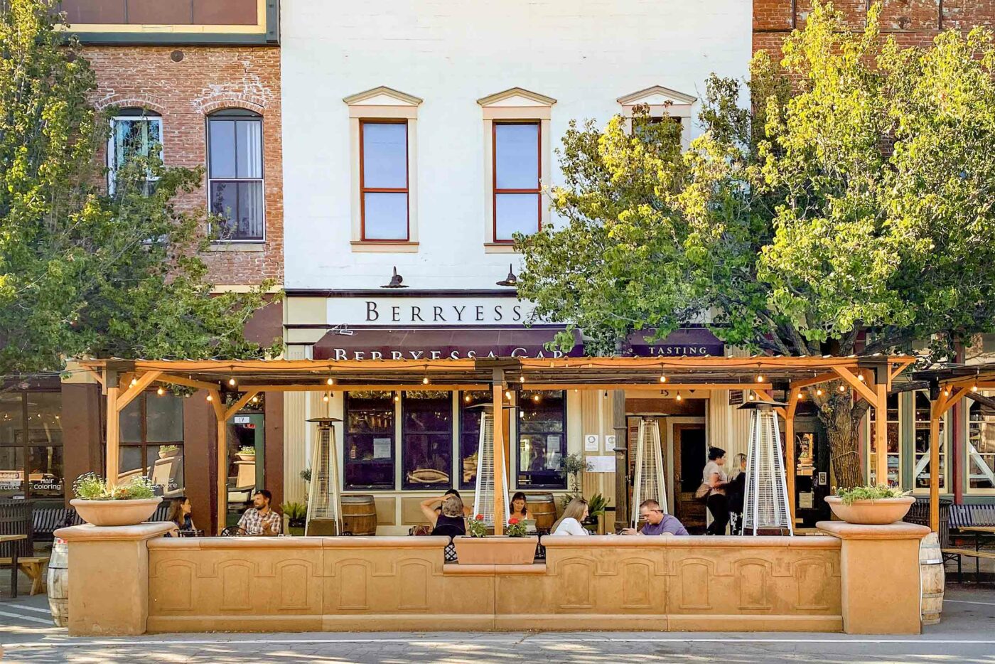 Downtown tasting room of the Berryessa Gap Vineyards, Northern California, California, USA
