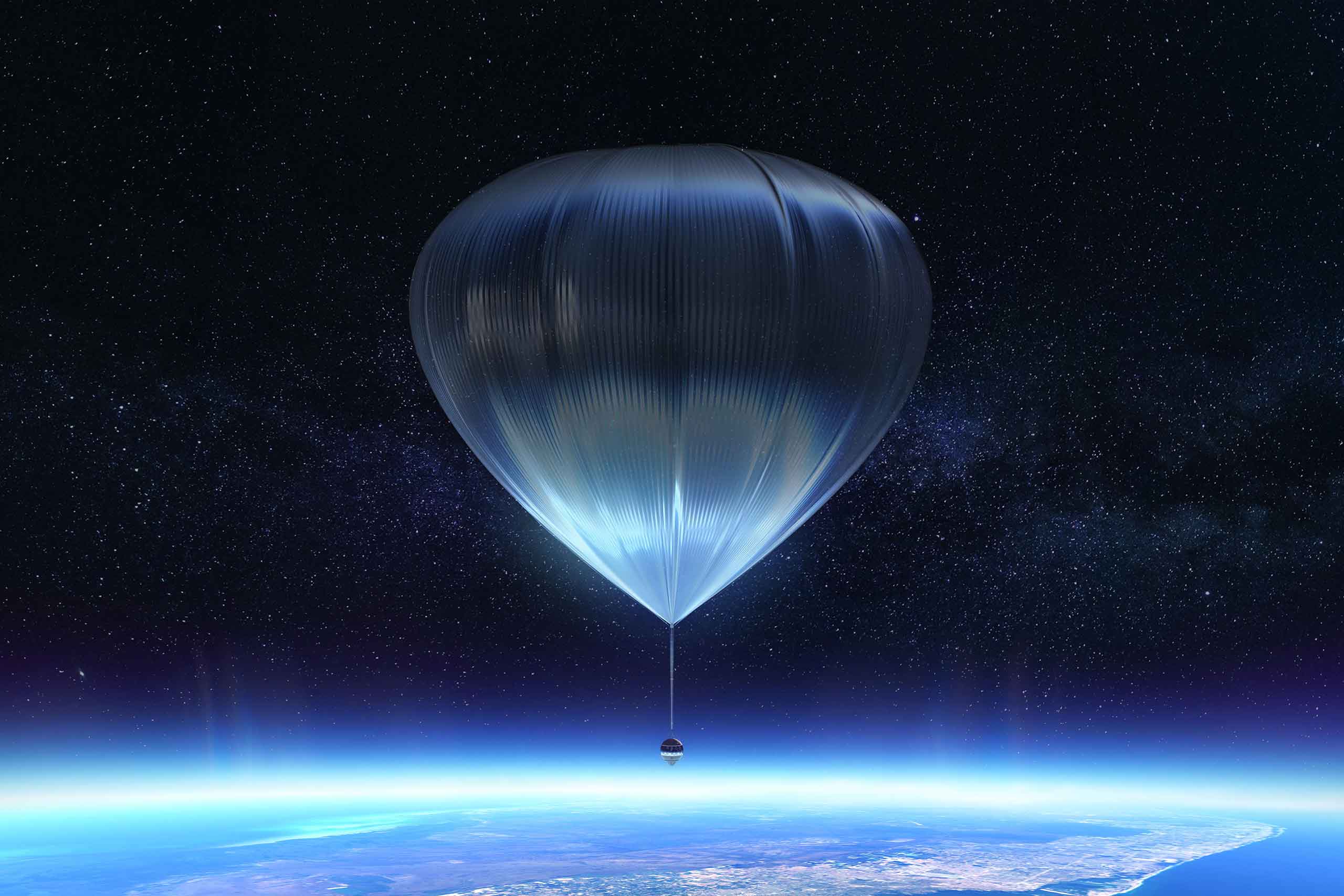 The Space Perspective balloon at the edge of space. This extraordinary experience earns its spot of our travel itch list. 