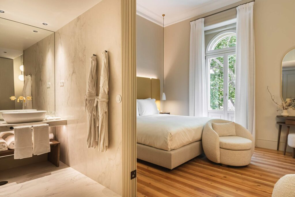 A bedroom at Artsy Cascais, Cascais, Portugal