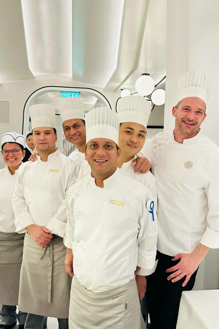 Explora Journeys EXPLORA I Anthology Restaurant team of chefs