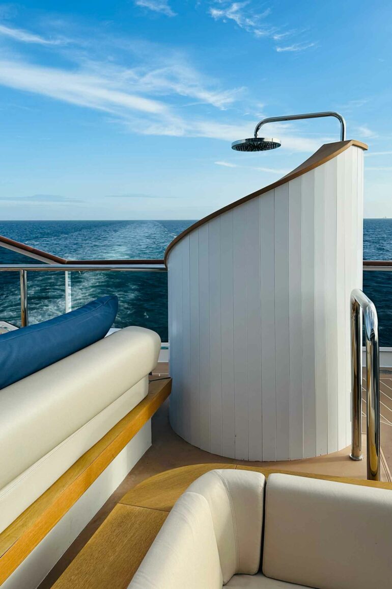 Explora Journeys EXPLORA I outdoor shower