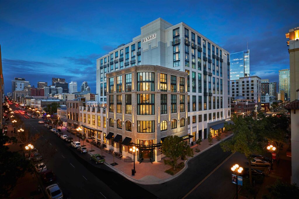 Exterior of Pendry San Diego, California, USA