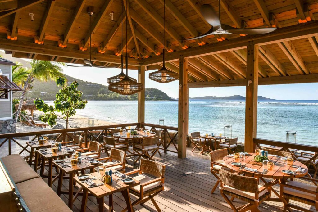 Reef House restaurant, Virgin Gorda, British Virgin Islands