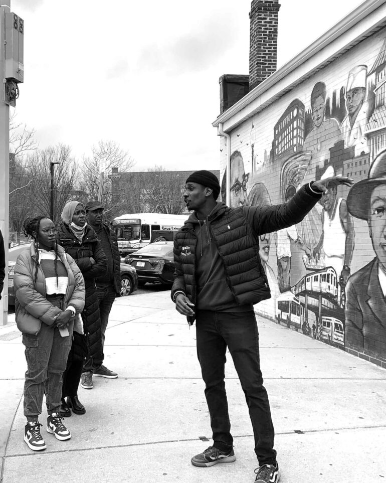 A street art tour of Boston, Massachusetts, USA