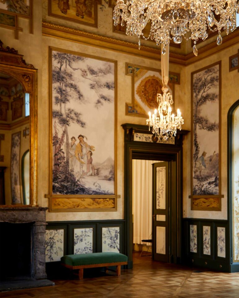 Inside a museum in Saxony, Germany