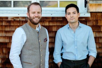 Benjamin Schneider and Patrick Krummenacher of Hotel Arlberg, Lech, Austria