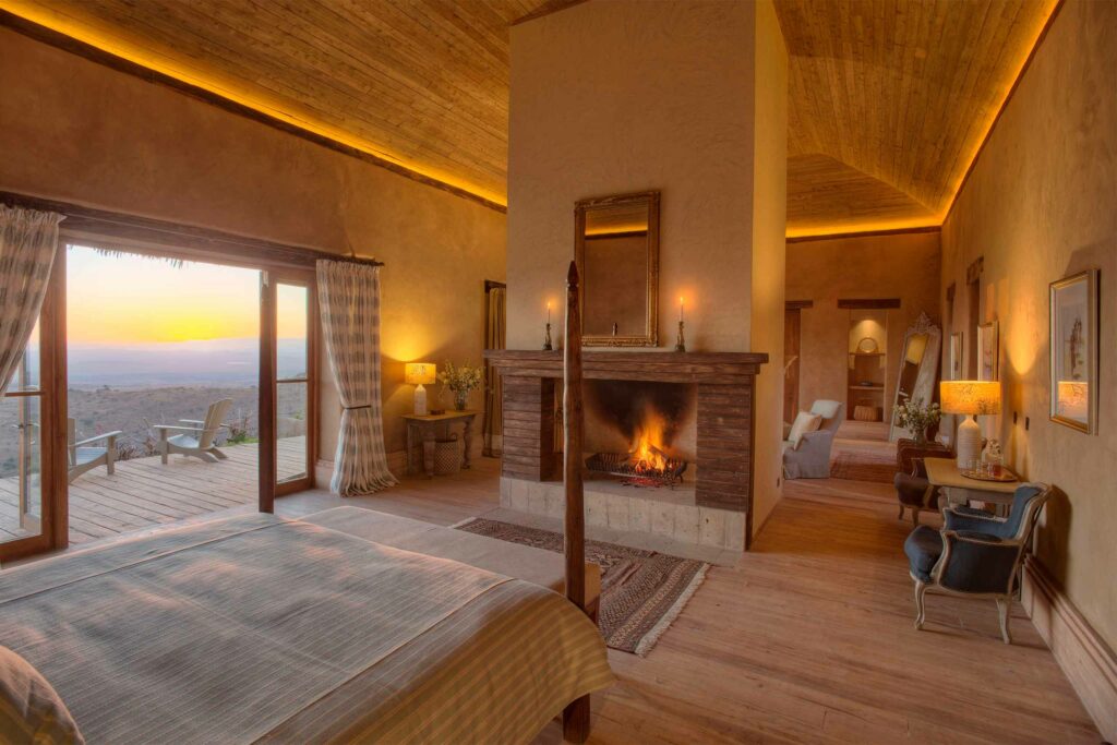 A bedroom at Lengishu, Borana Conservancy, Kenya