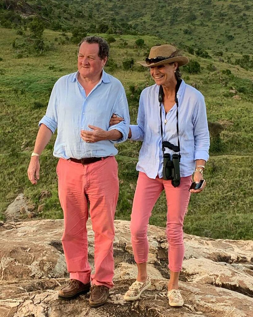 Joe and Minnie MacHale, owners of Lengishu, Borana Conservancy, Kenya