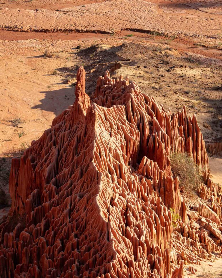 Craggy rocks in Madagascar